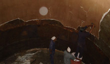 Removing of OLD FRP lining